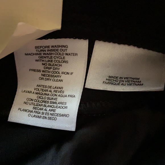 Anne Klein- NWT Black Slimming Dress Pants - Picture 4 of 5